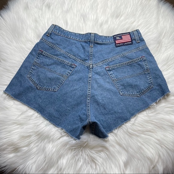 Polo Ralph Lauren Jean Shorts Cut Off